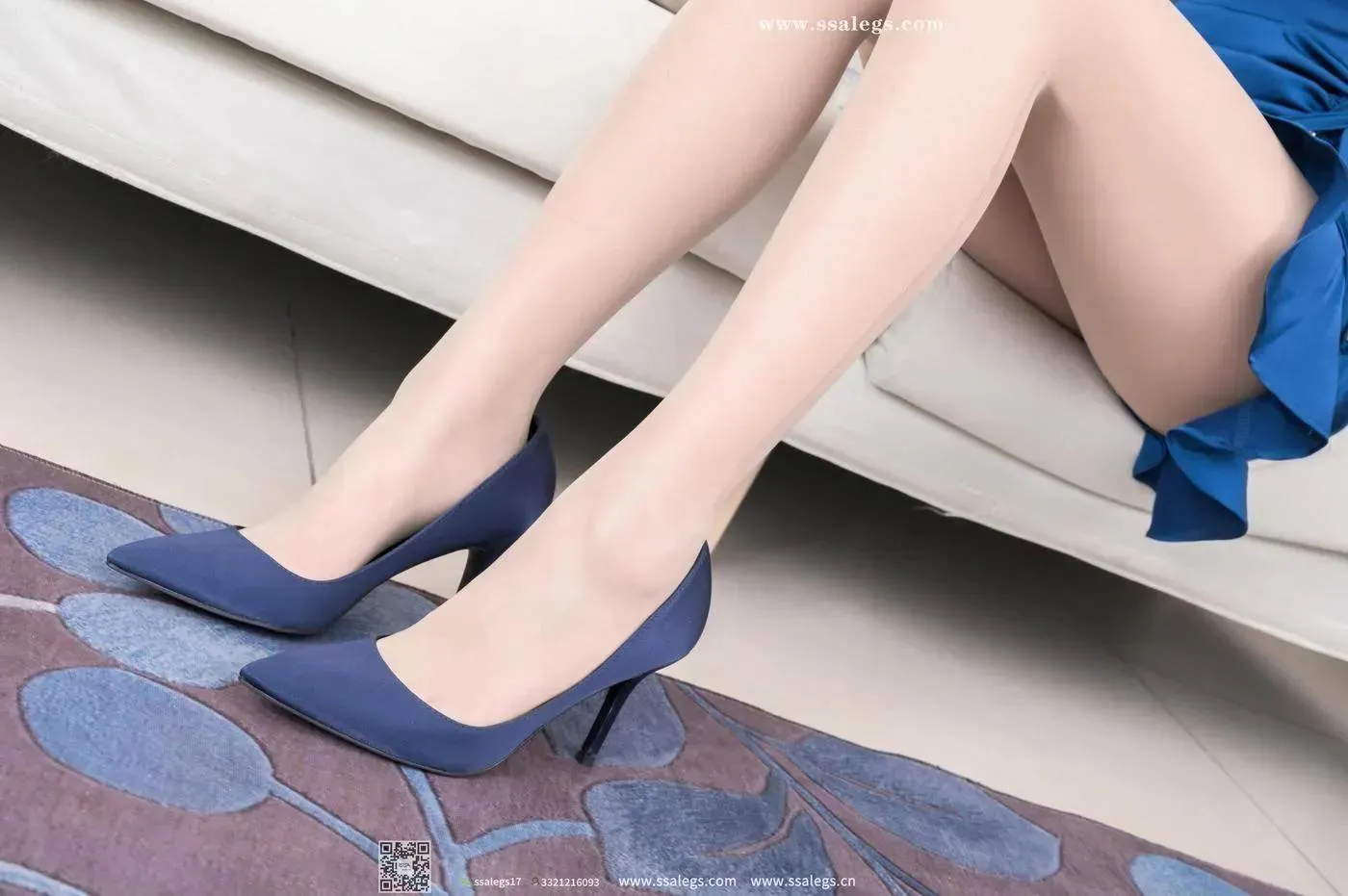 [SSA丝社]超清写真 NO.356 素素蓝色妖姬（上） [64P]插图9